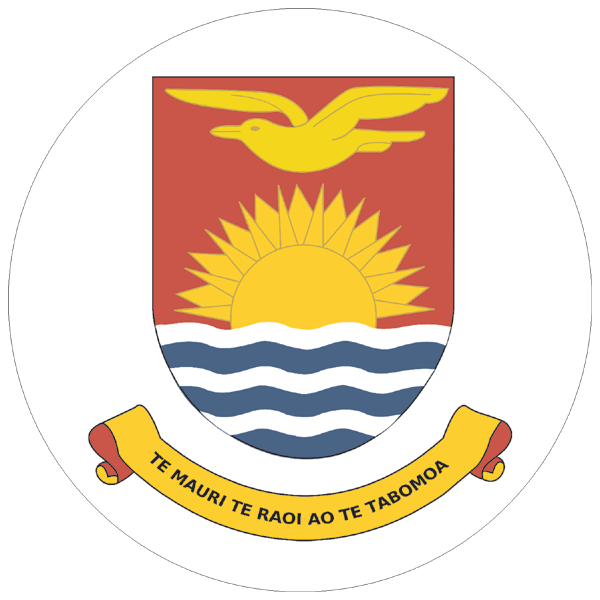 Kiribati | Wappen als Aufkleber 
