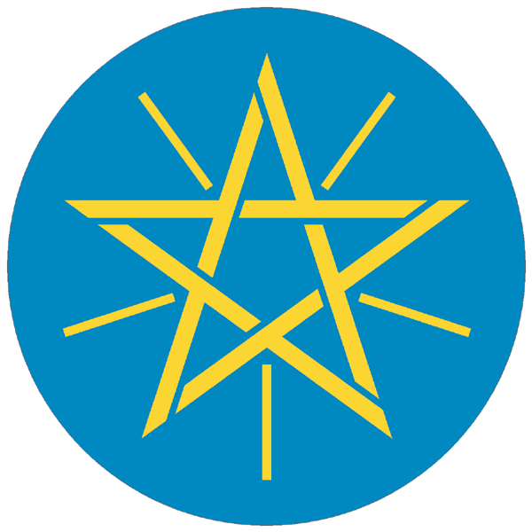 Äthiopien | Wappen als Aufkleber