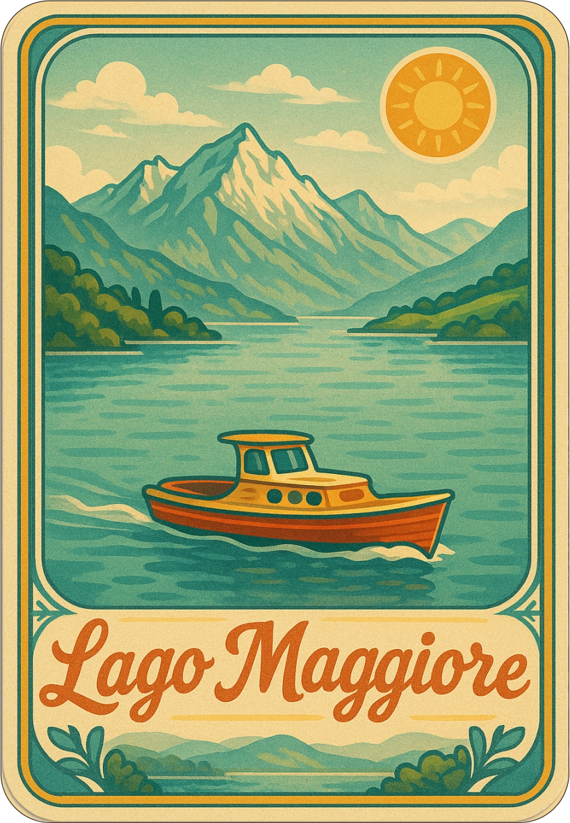 Lago Maggiore | Aufkleber