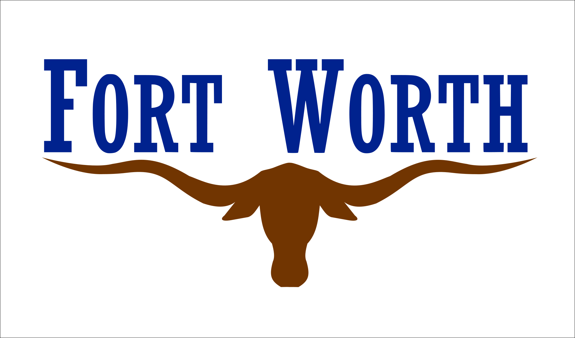 City flag Fort Worth City flag Fort Worth
