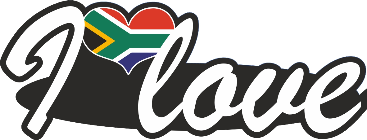 Südafrika | I love ... Aufkleber
