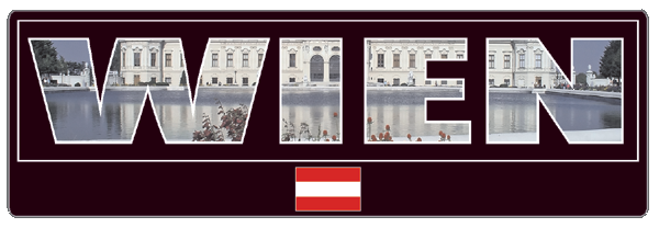 Aufkleber- Wien (schwarz)