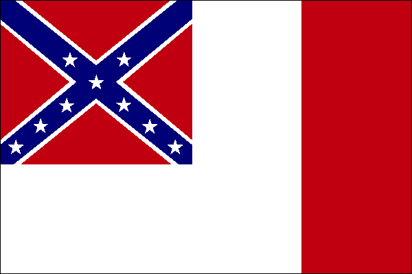 Aufkleber - Fahne-Flagge | Südstaaten (2)