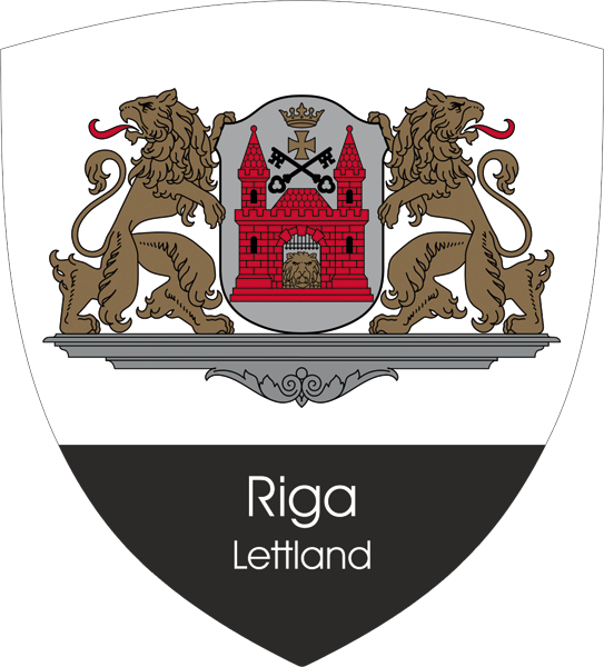 City coat of arms of Riga