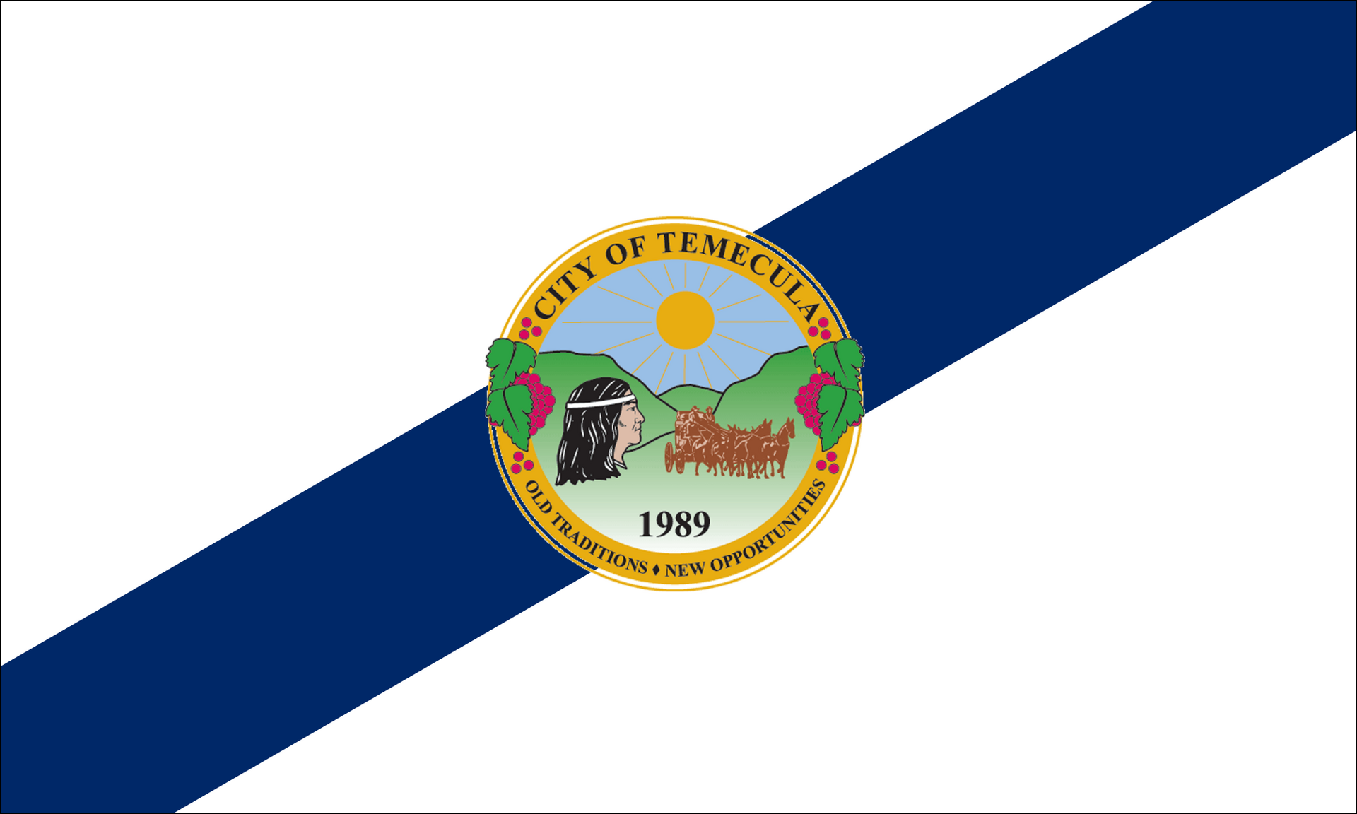 Stadtflagge Temecula