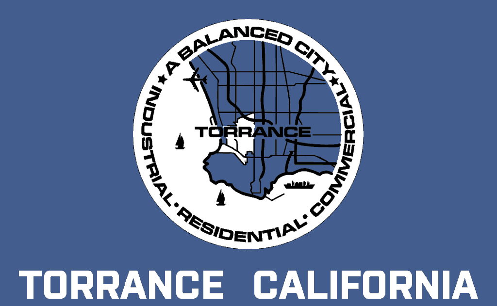 Stadtflagge Torrance