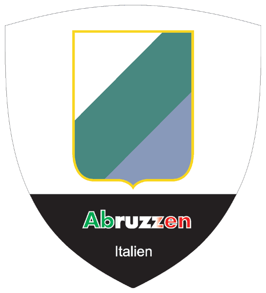 Aufkleber - Wappen der Abruzzen 
