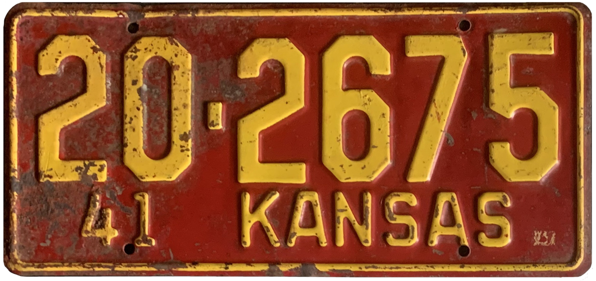 USA license plate | Kansas.1