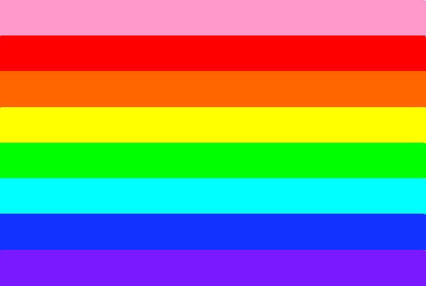 Regenbogenflagge | Aufkleber Nr. 8