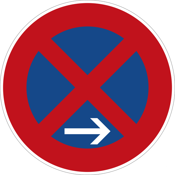 Verkehrszeichen 283.20