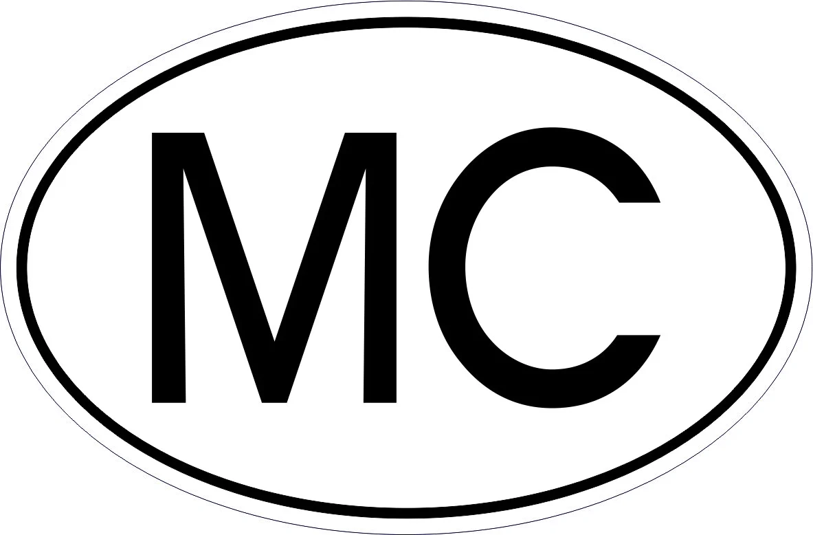 Monaco | Länderkennzeichen
