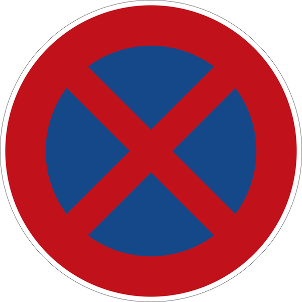 Verkehrszeichen 283.50