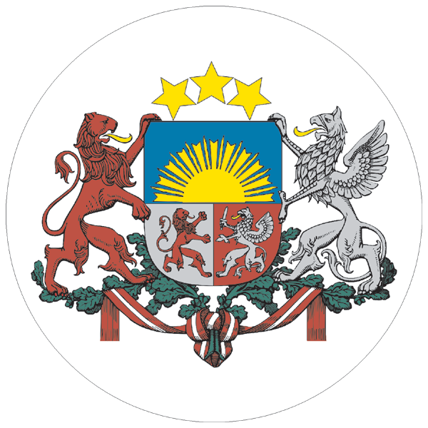 Lettland | Wappen als Aufkleber Lettland | Wappen als Aufkleber
