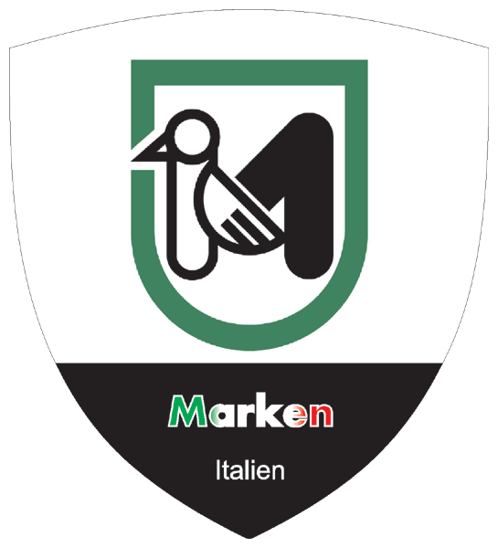 Aufkleber - Wappen von Marken 