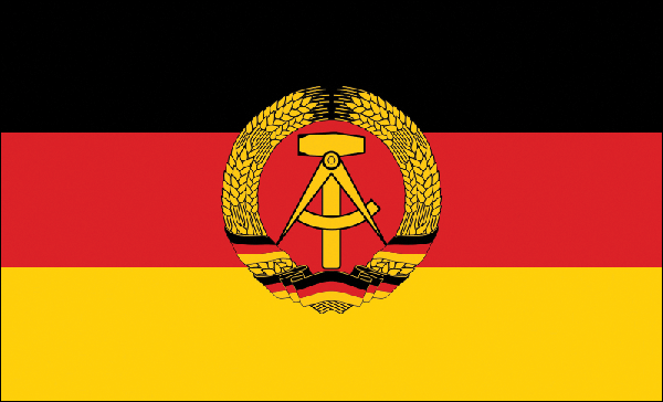 Aufkleber - Fahne-Flagge | DDR