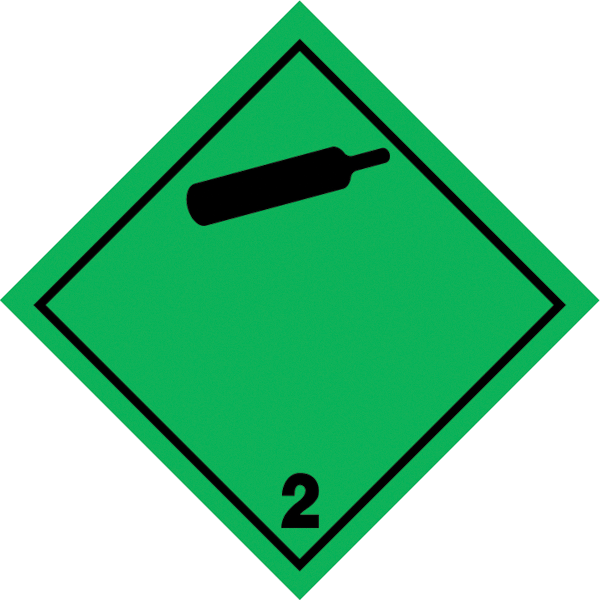 Gefahrgutaufkleber .009-Kategorie 2