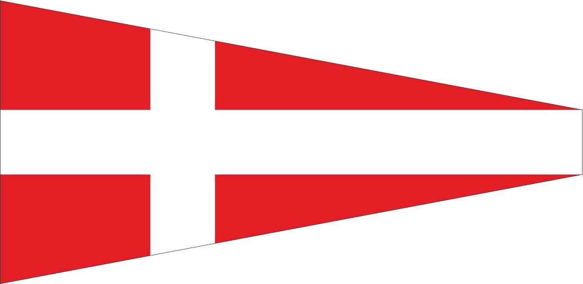 Flag alphabet as a sticker - here: 4