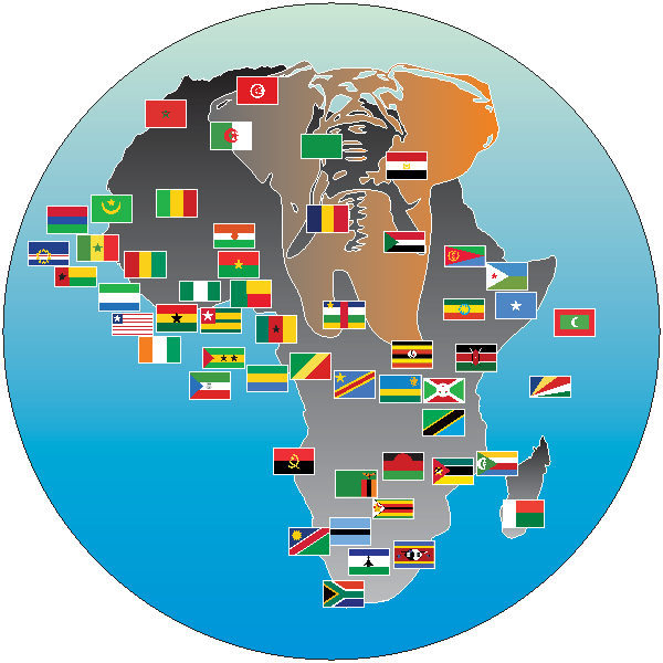 Afrika | Aufkleber