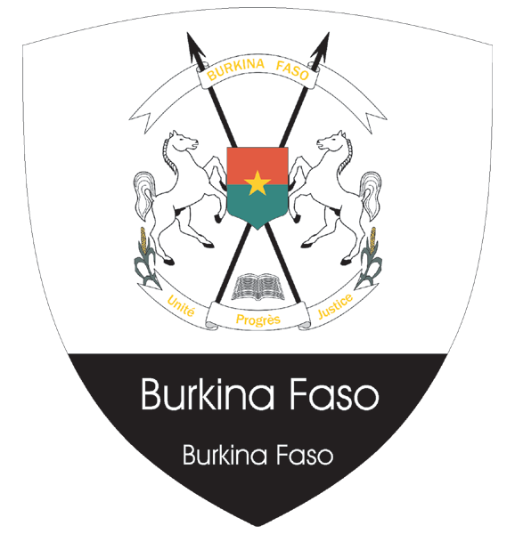 Burkina Faso | Coat of arms as sticker (2)