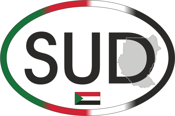 Wehende Flagge | Sudan