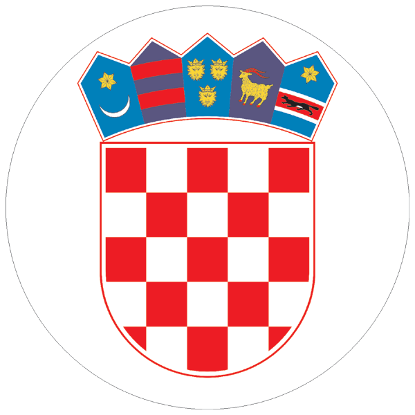 Kroatien | Wappen als Aufkleber Kroatien | Wappen als Aufkleber
