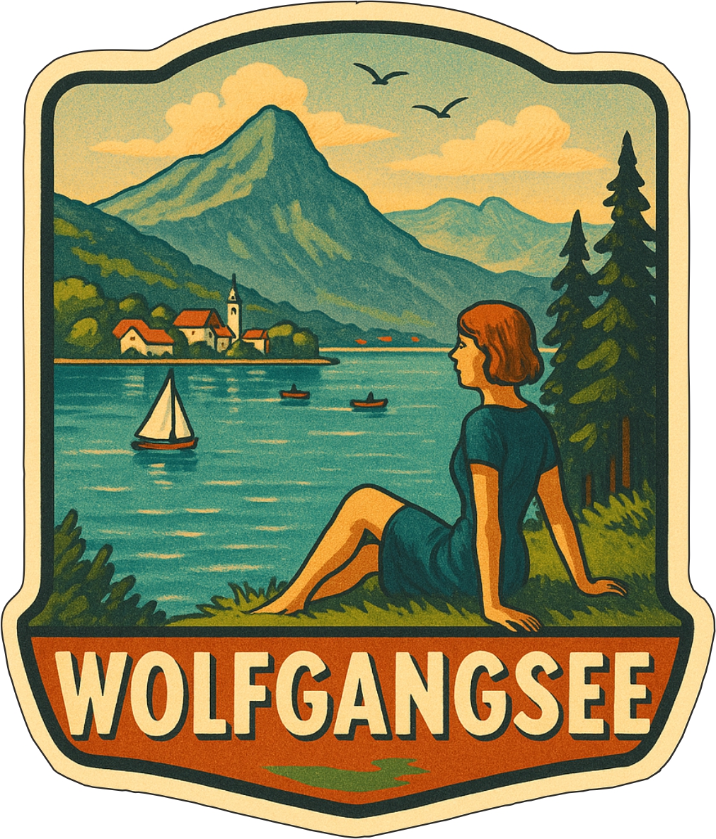 Wolfgangsee | Aufkleber