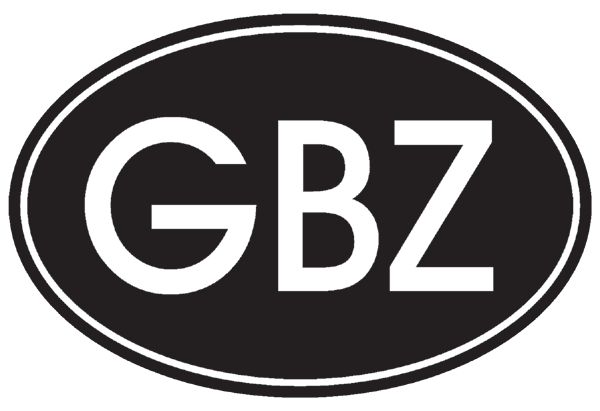 Gibraltar | Länderkennzeichen Gibraltar | Länderkennzeichen