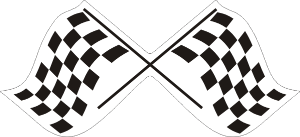 Zielflaggenaufkleber -09