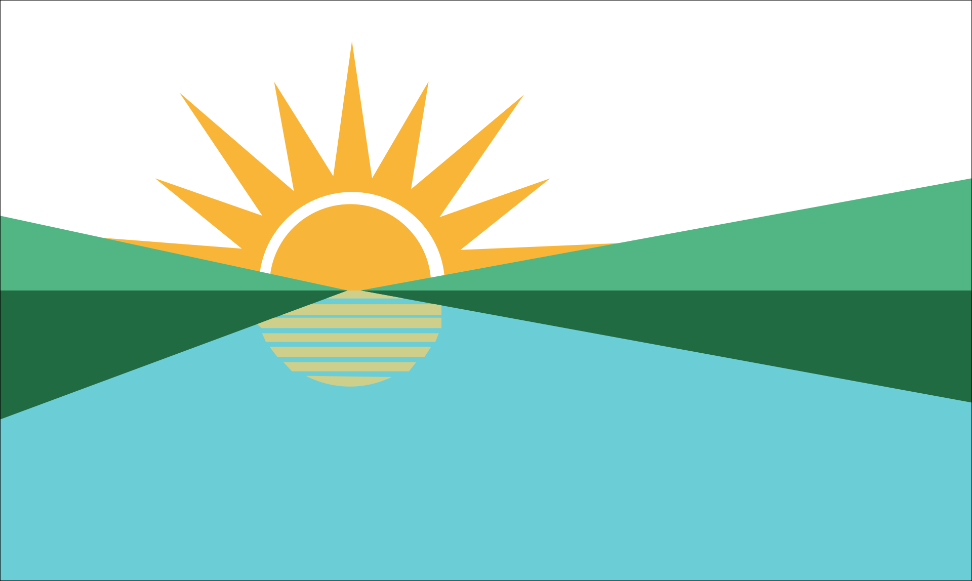 Stadtflagge Coral Springs