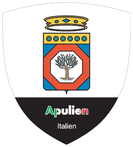 Aufkleber - Wappen von Apulien 