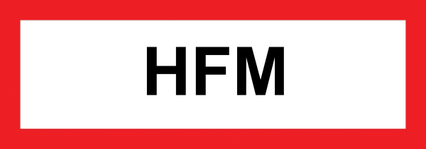 Feuerwehraufkleber .018- HFM