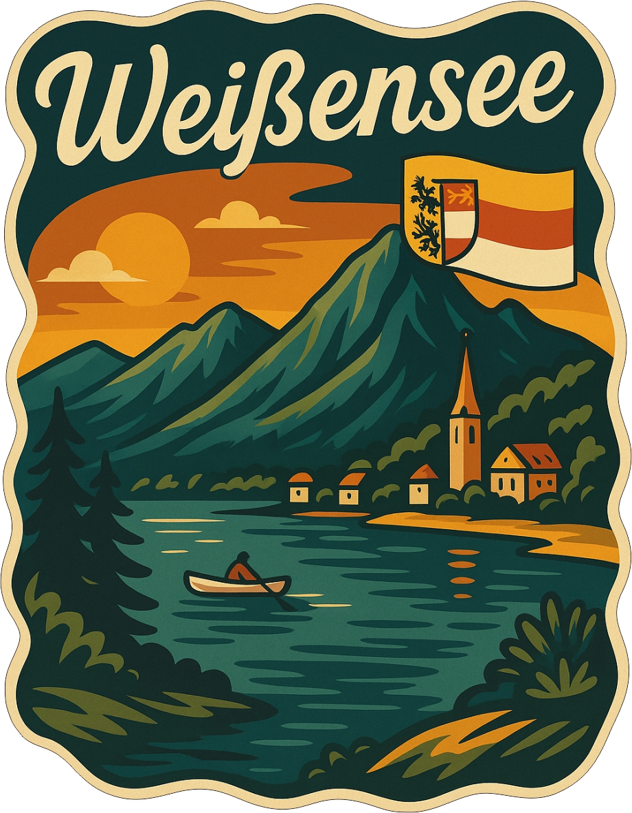 Weißensee | Aufkleber Weißensee | Aufkleber