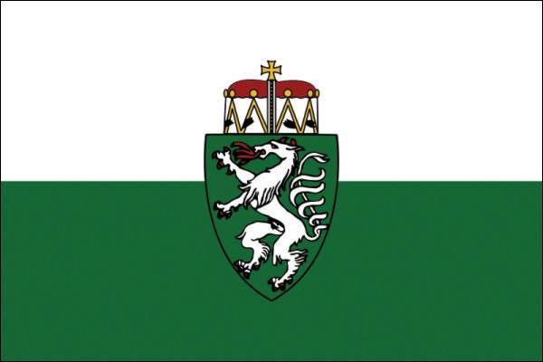 Steiermark (Dienstflagge) | Aufkleber Steiermark (Dienstflagge) | Aufkleber