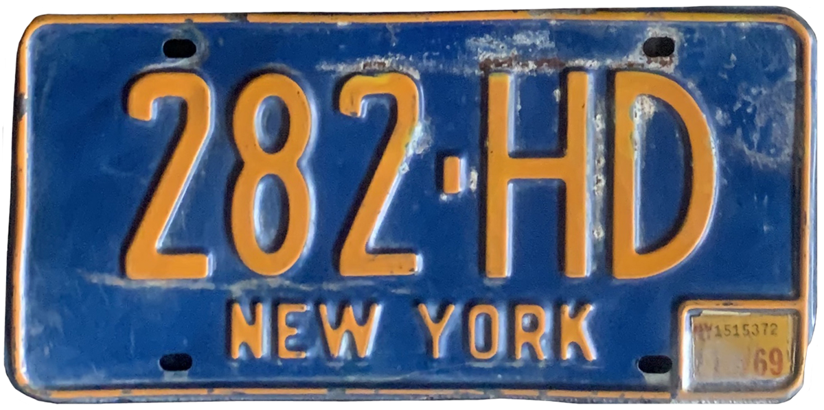 USA license plate | New York.4