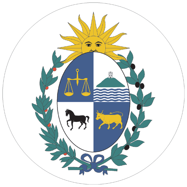 Uruguay | Wappen als Aufkleber