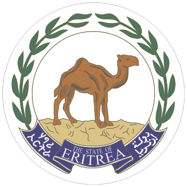 Eritrea | Wappen als Aufkleber 