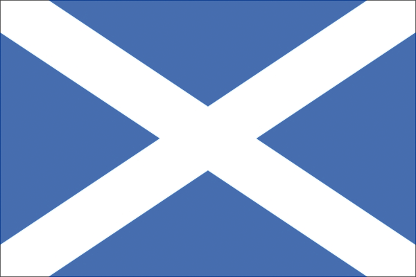 thumbnail image 2 of Scotland Scottish Flag Resin Domed Decal / Gel Sticker - SET OF 5, Free Shipping 2 of 5