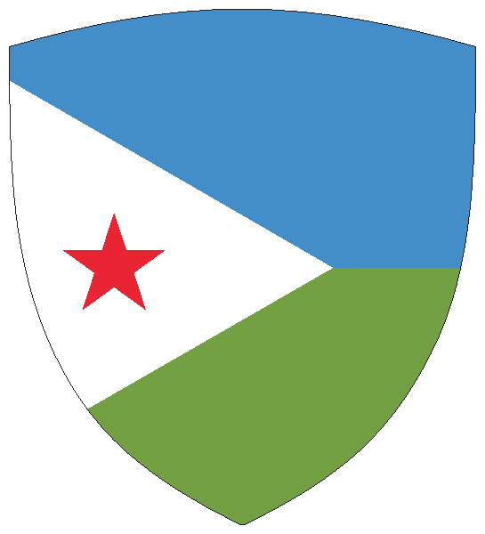 Djibouti | armorial sticker