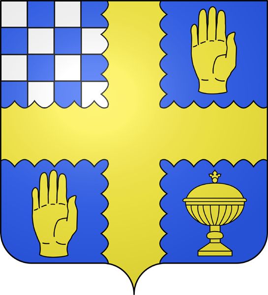Stadtwappen von Blanc-Ménil