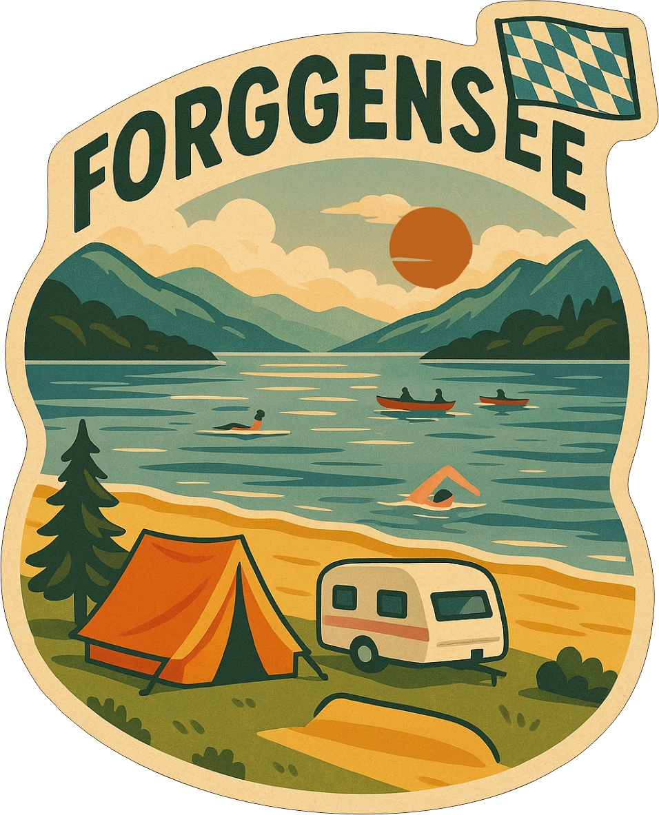 Forggensee | Aufkleber Forggensee | Aufkleber