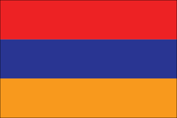 Armenien | Flagge -gleiche Größe