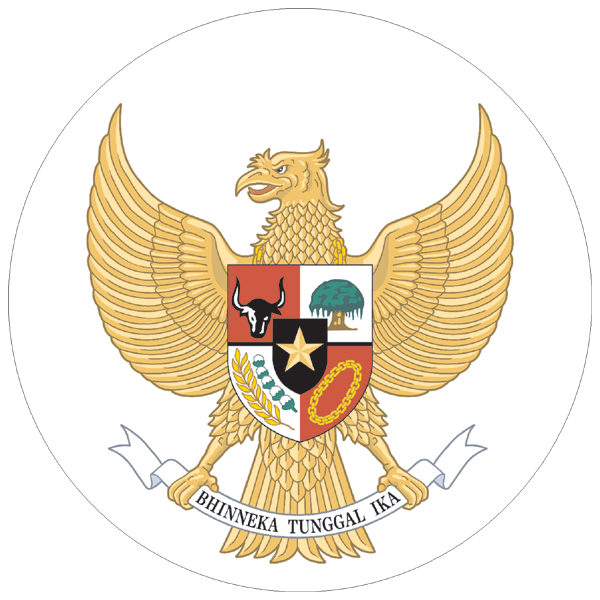 Indonesia | Coat of arms as sticker Indonesia | Coat of arms as sticker