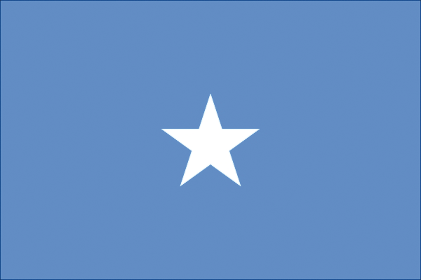 Somalia | Flagge -gleiche Größe Somalia | Flagge -gleiche Größe