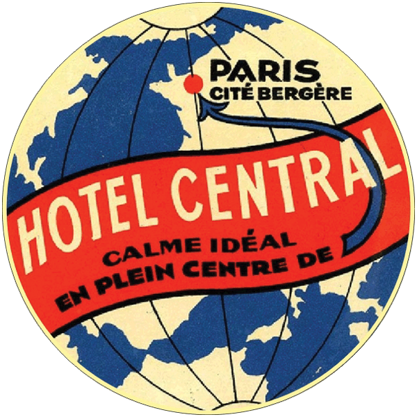 Hotelaufkleber- 003