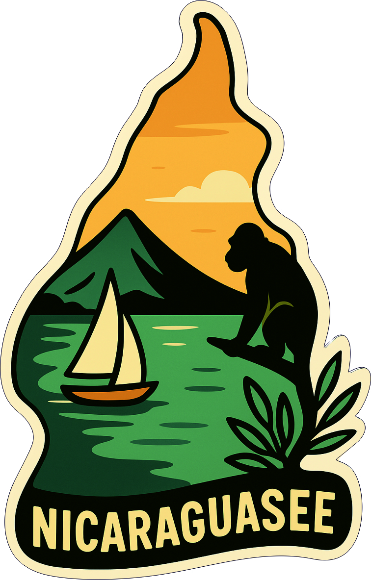 Nicaraguasee | Aufkleber Nicaraguasee | Aufkleber