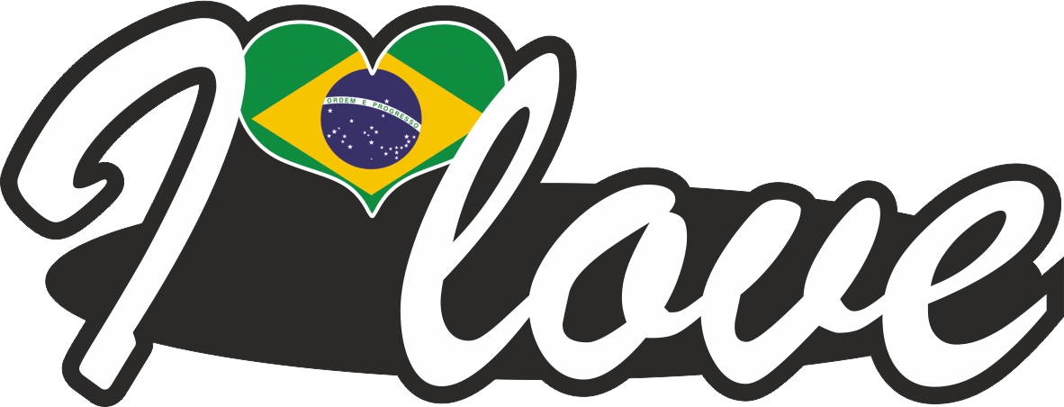 Brazil | I love ... sticker