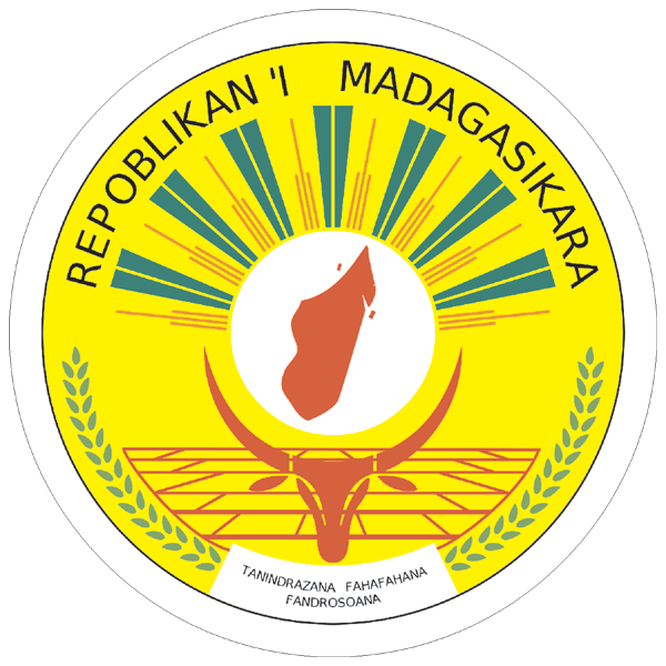 Madagaskar | Wappen als Aufkleber