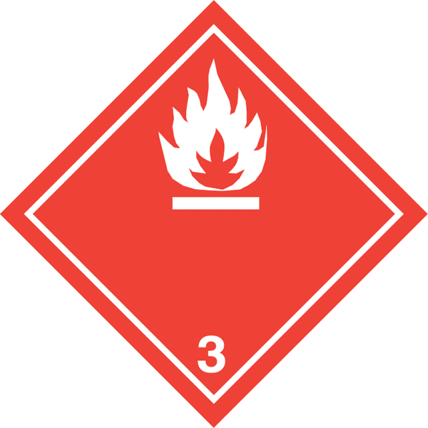 Gefahrgutaufkleber .018-Kategorie 3