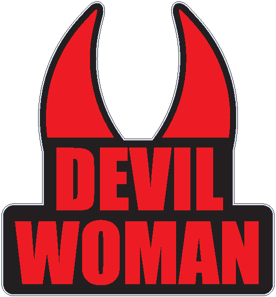 Aufkleber - Devil Woman