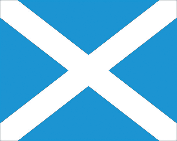 Flag alphabet as a sticker - here: Mike